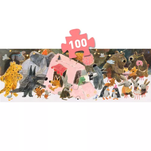 Művész puzzle - A ligeti mulatság, 100 db-os - The park