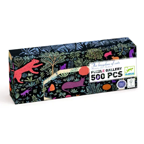 Művész puzzle - A macskák birodalma, 500 db-os - The kingdom of cats