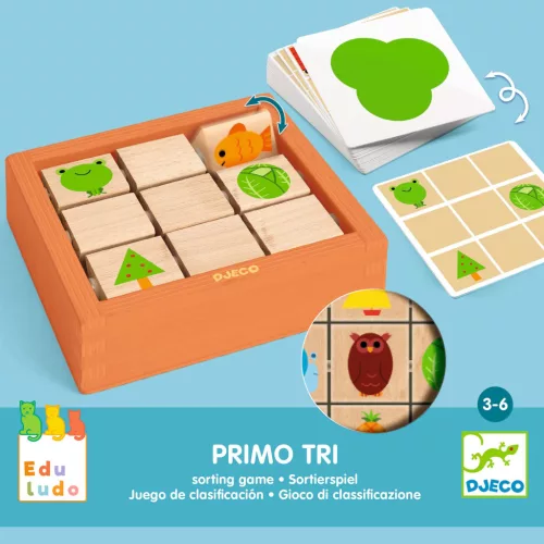 Fejlesztő játék - Első három - Eduludo Primo Tri