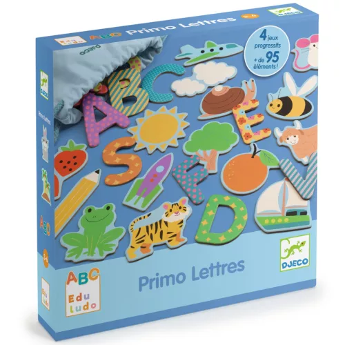Fejlesztő játék - Csak Francia nyelvre - Eduludo - Lettres