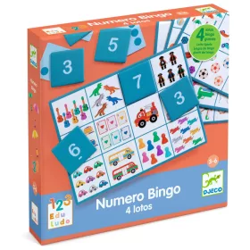 Fejlesztő játék - Számos bingó - Numero Bingo