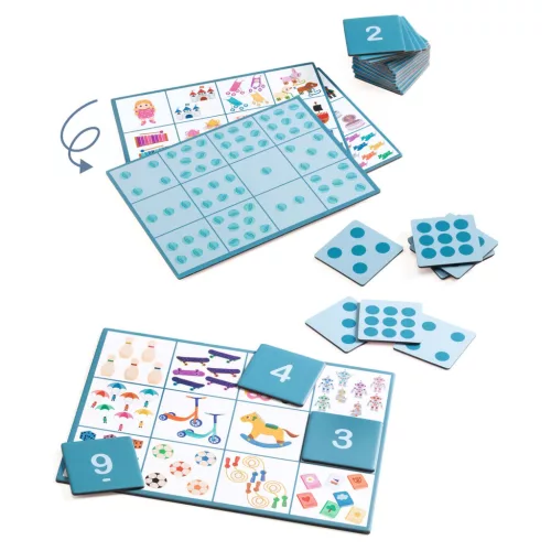 Fejlesztő játék - Számos bingó - Numero Bingo