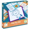 Rajzolás lépésről lépésre - Lépés lépés után - Step by Step 1, 2, 3 and Co