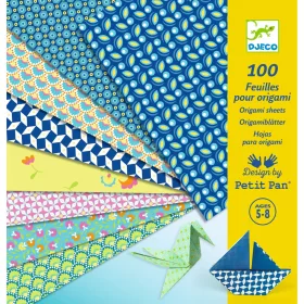   Origami 100 lapos készlet - Nyár, 10 x10 grafikával - Natsu