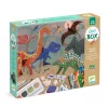 Kreatív műhely - 6 technika 1 dobozban - Dinoszauruszok világa - Dino Box