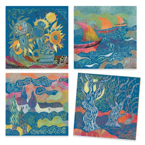 Művészeti műhely - Délen - Inspired by Vincent Van Gogh - The South