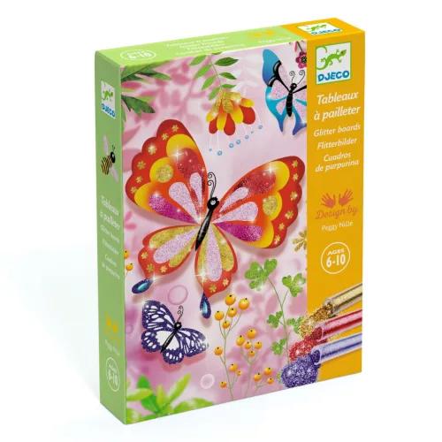 Csillámkép készítés - Pillangók - Butterflies