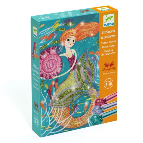 Csillámkép készítés - Sellők - Mermaids