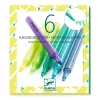 Szövegkiemelő toll készlet 6 csillámos színben, Mojito - Set of 6 glitter highlighters, Mojito