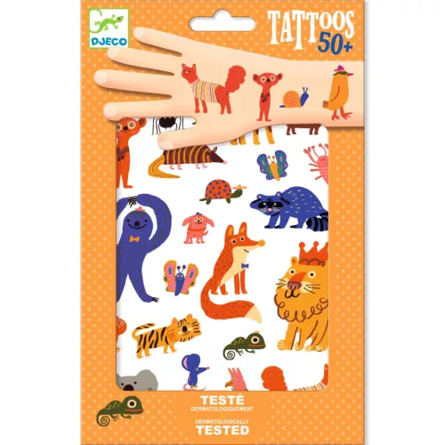 Tetováló matricák - Vicces állatok - Funny animals