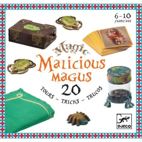   Bűvészkészlet - Szemfényvesztő, 20 trükk - Malicious magus