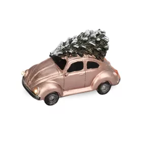 Vintage bogárhátú fenyőfával világítós rózsaarany