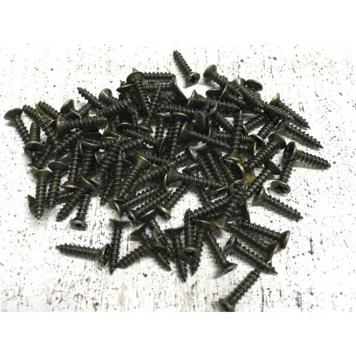 Csavar 2x10mm antikbronz 100db/csomag
