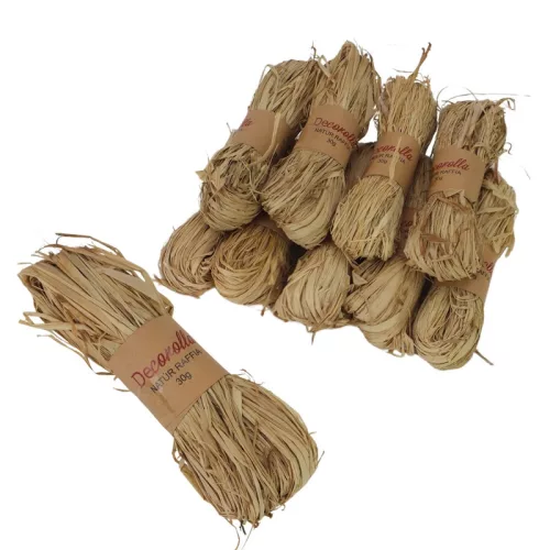 Raffia natúr 30g 10db/csomag - OKOSÁR!