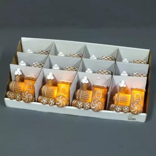 Mézeskalács vonat 12db/doboz - OKOSÁR!