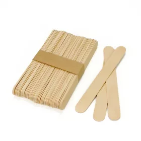 Fa spatula - Nyalókapálcika nyárfából 15cm 50db/csomag