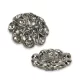 Strasszos gomb 21mm