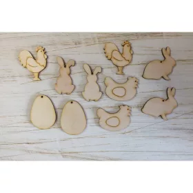 Natúr fa - Húsvéti csomag 5cm 10db/csomag