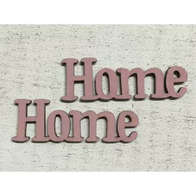 Fa "Home" felirat antikrózsa 2db/csomag