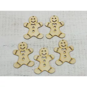 Natúr fa - Mézi mosolygós 6x8cm 5db/csomag