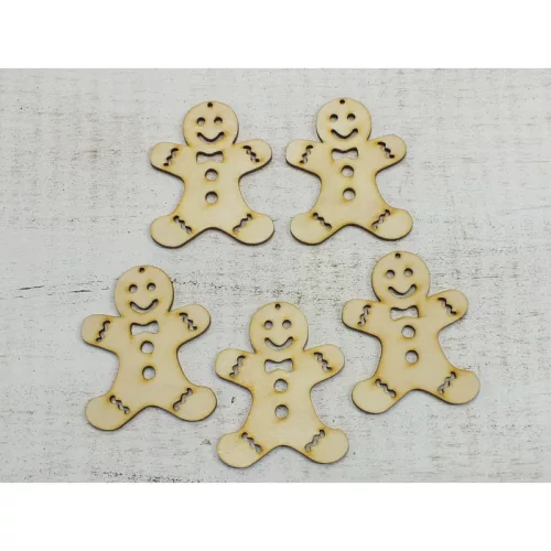 Natúr fa - Mézi mosolygós 6x8cm 5db/csomag