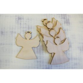 Natúr fa - Angyalka 8,5x10cm 5db/csomag