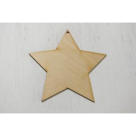 Natúr fa - Csillag 15cm