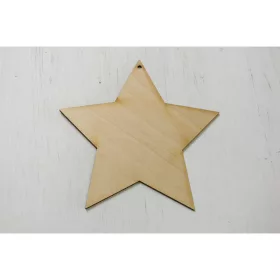 Natúr fa - Csillag 15cm