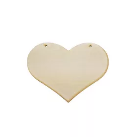 Natúr fa - Szív pufi 18cm