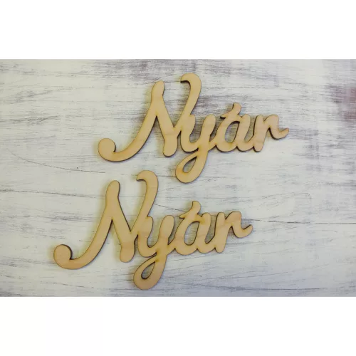 Natúr fa - Nyár felirat 2db/csomag