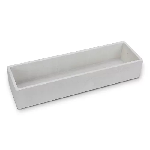 Dekoláda fehér hosszú 35x10cm