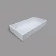 Dekoláda fehér kicsi 20x10cm, mag:3,2cm