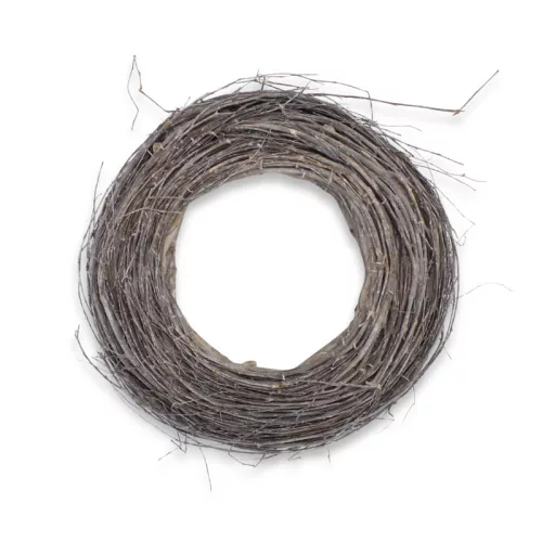 Fészek koszorú szürke 30cm