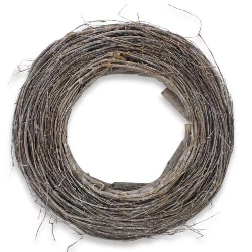 Fészek koszorú szürke 35cm