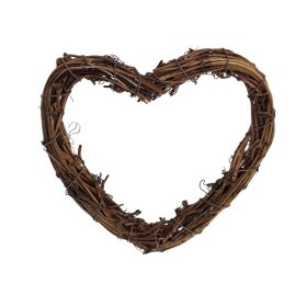 Szívkoszorú barna 15cm
