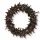 Tövises koszorú barna 25cm 10/#