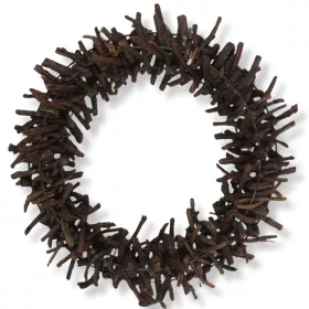 Tövises koszorú barna 30cm 8/#
