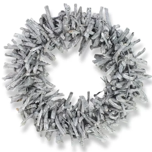 Tövises koszorú szürke 25cm 10/#