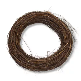 Fészek koszorú barna 30cm
