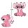 Nyomtatott dekorkarton - Angel figura (Stitch) 2db/csomag