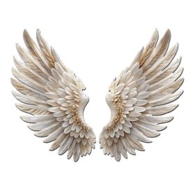 Nyomtatott dekorkarton - Angyalszárny 2db/szett
