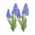 Nyomtatott dekorkarton - Muscari 2db/csomag