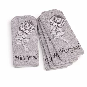 Nyomtatott fa - Hiányzol biléta 5db/csomag