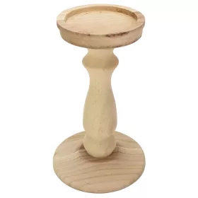 Natúr fa gyertyatartó Goya 21cm