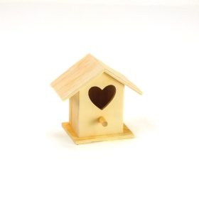 Natúr fa madárházikó mini