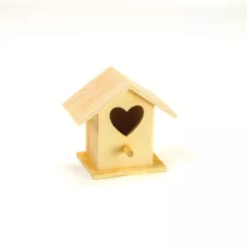Natúr fa madárházikó mini