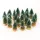 Dekor fenyőfa zöld 4cm 20db/csomag