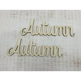 "Autumn" felirat 2db/csomag - KIFUTÓ