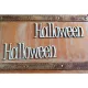 "Halloween" felirat nyomtatott 2db/csomag