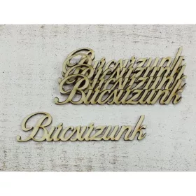 "Búcsúzunk" felirat 5db/csomag